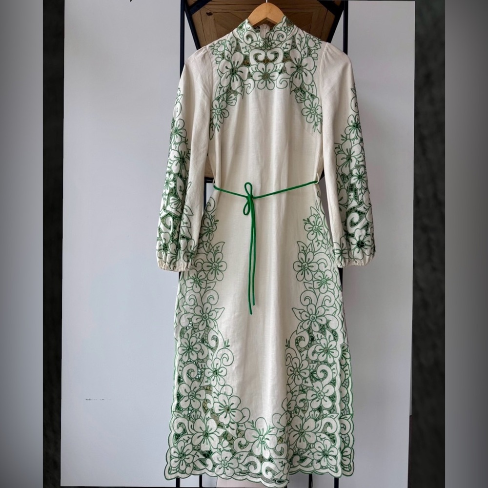 ZIMMERMANN TEDDY FLORAL MIDI DRESS - Picture 7 of 8